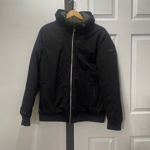 Scotch & Soda hooded bomber jacket